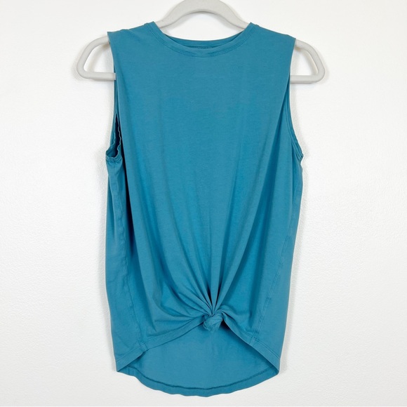 lululemon athletica Tops - Lululemon Sleeveless Cotton Tee Size Medium